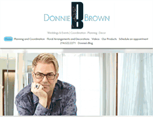 Tablet Screenshot of donniebrown.com